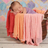 40*150cm Newborn Photography Props Blanket Baby Infant Photo Backdrop Fabrics Shoot Studio Accessories Stretch Wrap