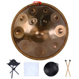 440 HZ 432 HZ Handpan 22 Inch 9 10 12 14 Notes Glucophone Steel Tongue Drum Music Drum Ethereal Drum Percussion Instrument