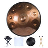 440 HZ 432 HZ Handpan 22 Inch 9 10 12 14 Notes Glucophone Steel Tongue Drum Music Drum Ethereal Drum Percussion Instrument