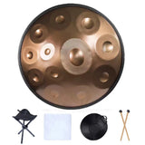 440 HZ 432 HZ Handpan 22 Inch 9 10 12 14 Notes Glucophone Steel Tongue Drum Music Drum Ethereal Drum Percussion Instrument