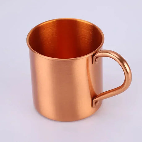 450ML 16oz Pure Copper Mug  Durable Coppery Beer Mugs Coffee Mug Milk Cup Copper Cocktail Whiskey Glass Drinkware