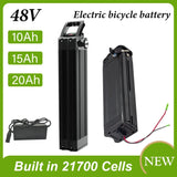 48V 10Ah 15Ah 20Ah For Silverfish Electric Bike Battery 800W 500W 21700 Lithium ion E-bike Bicycle Battery Pack with Charger