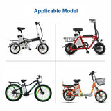 48V 20AH 15AH Silverfish Lithium Electric Bike 800W 500W 24V 36V Lithium Ion Electric Bike Bicycle 48V18650 Battery Pack+Charger