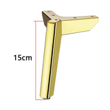 4PC Furniture Legs Metal For Sofa Bed Cabinet Coffee Table Feet TV Bench Chair Desk Foot 8CM/10CM/12CM/15CM  Furniture Parts