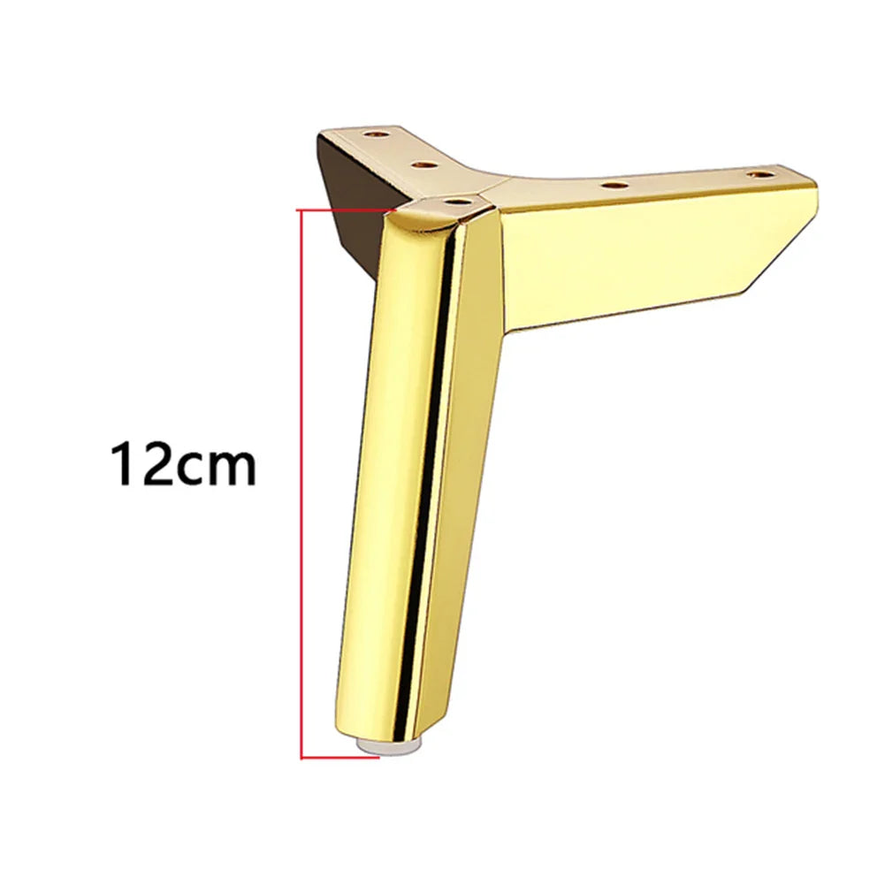 4PC Furniture Legs Metal For Sofa Bed Cabinet Coffee Table Feet TV Bench Chair Desk Foot 8CM/10CM/12CM/15CM  Furniture Parts