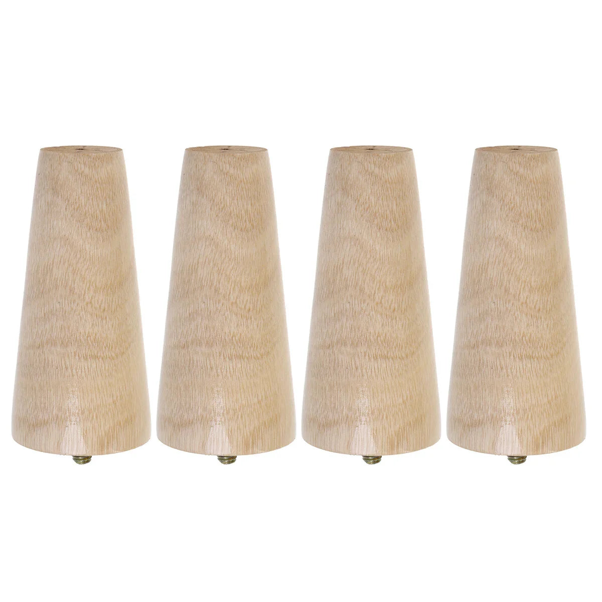 4PCS Solid Wood Sofa Support Foot Cabinet Wooden Leg Furniture Accessories