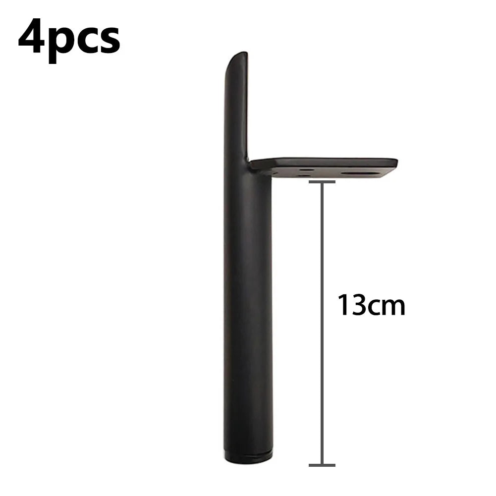 4Pcs Furniture Legs Metal For Sofa Cabinet Bearing 1200kg Metal Table Bed Feet Cabinet Replacement Parts