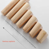 4Pcs Furniture Legs Stool Sofa Table Computer Desk Wooden Furniture Legs Tapered Feet Furniture Accessories Replacement Feet