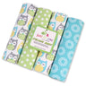 4Pcs/Lot 100% Cotton Muslin Flannel Baby Swaddles Soft Newborns Blankets Baby Blankets Newborn Muslin Diapers Baby Swaddle Wrap