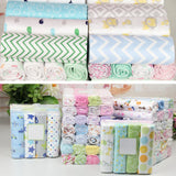 4Pcs/Lot 100% Cotton Muslin Flannel Baby Swaddles Soft Newborns Blankets Baby Blankets Newborn Muslin Diapers Baby Swaddle Wrap