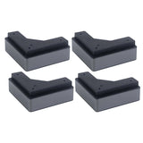 4Pcs/Set Furniture Sofa Legs ,for Coffee Table TV Cabinet  Bed Support Feet Plastic Furniture Accessories