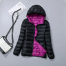 4XL 2023 New Women Down Jacket Winter Coat Female Hooded  Parkas Short  Outwear Thin warmth Overcoat