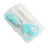 4pcs Baby Healthcare Kits Baby Nail Care Set Infant Finger Trimmer Scissors Nail Clippers Storage Box For Travel