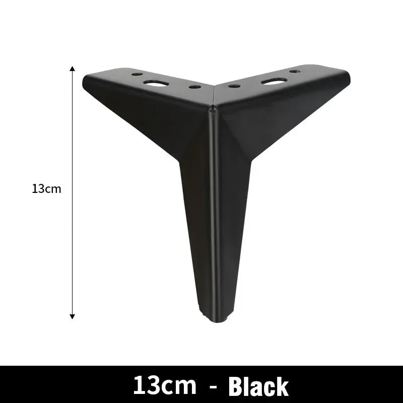 4pcs  Luxury European Furniture Legs Heavy Duty Metal Sofa Feet for Table Chair Desk Dresser Cabinet Support Furniture Hardware