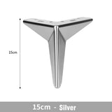 4pcs  Luxury European Furniture Legs Heavy Duty Metal Sofa Feet for Table Chair Desk Dresser Cabinet Support Furniture Hardware