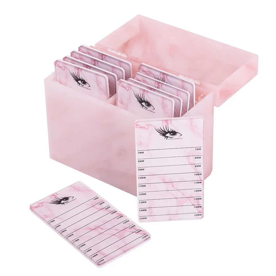 5/10 Layers Eyelashes Storage Box Display Stand Organizer Box Eyelashes Glue Pallet Eyelash Extension Makeup Tools