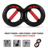 5-30kg 8-Word Chest Expander Power Wrist Device Workout Muscle Fitness Sports Equipment Gym Forearm Strength Force Exerciser