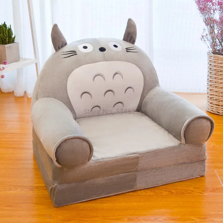 5%Disassembled Washed Kids Sofa Fashion Children Folding Cartoon Cute Baby Mini Sofas Kindergarten Babies Seat Furniture