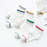 5 Pairs/Lot Baby Socks  For Newborns Infant Cute Cartoons Soft Cotton Socks Summer 0-24 Month Boy Girl Lovely Mesh Kids Gift CN