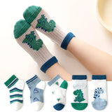 5 Pairs/lot 0-12Y Children Ultrathin Mesh Socks Baby Boys Girls Summer Cute Cotton Breathable Thin Soft Boat Socks Kids Socks