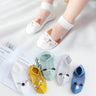 5 Pairs/lot 0-12Y Children Ultrathin Mesh Socks Baby Boys Girls Summer Cute Cotton Breathable Thin Soft Boat Socks Kids Socks