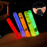 50/100PCS Fireflies Fluorescent Lightstick Light Fishing Float Rod Lights Dark Glow Stick Useful Fishing Fluorescent Lightstick