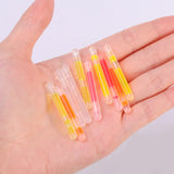 50/100PCS Fireflies Fluorescent Lightstick Light Fishing Float Rod Lights Dark Glow Stick Useful Fishing Fluorescent Lightstick