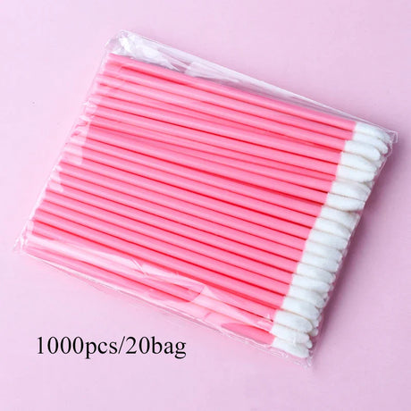 500/1000 PCS Disposable Lip Brush Women Accessories Wholesale Lipstick Gloss Wands Applicator Perfect Best Make Up Tool Hotting