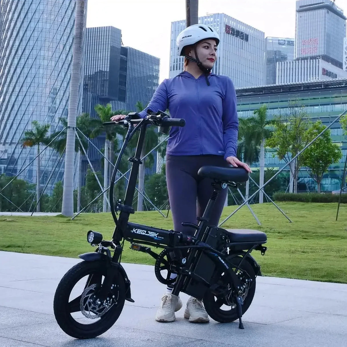 500W Ebike 35km/h 48V 13AH Removable Battery Electric Bike Multi-Shock Absorption City Commuter Foldable Adult Electric Bicycle