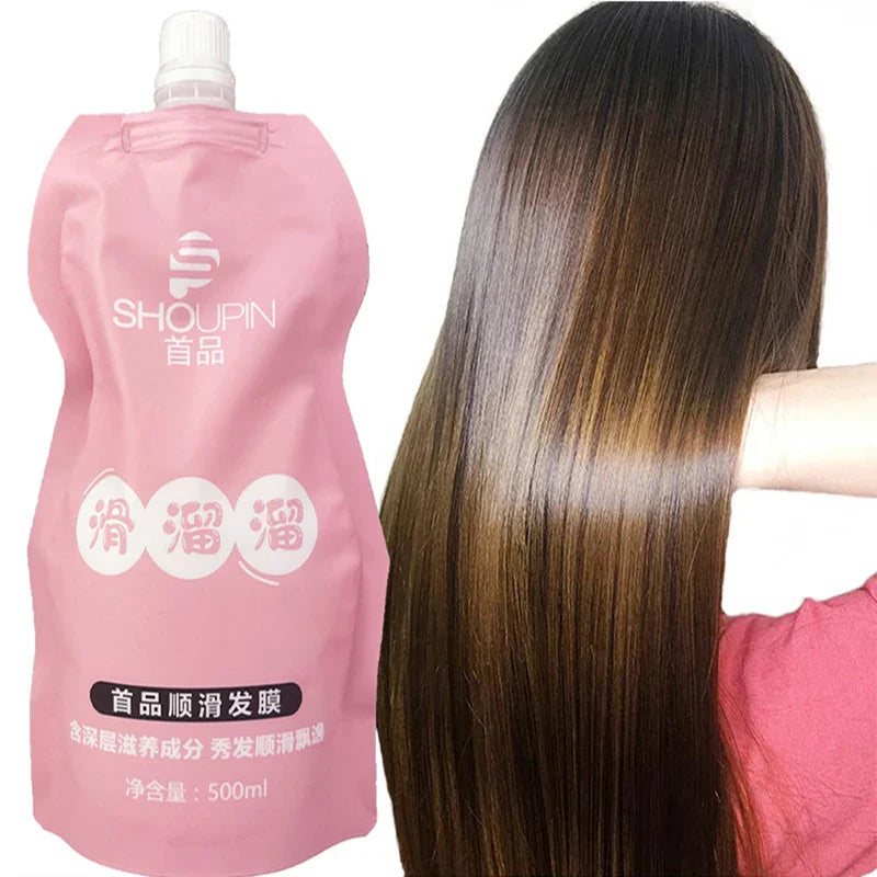 500ml Keratin Hair Mask Magical 5 Seconds Keratin Fast Repair Hair Mask Damage Hair Mask Treatment Scalp Hair Shiny Hair Care