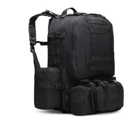 50L Tactical Backpack Men Waterproof 4 In1 Molle Sport Tactical Bag Outdoor Hiking Climbing Army Fishing Travel Laptop Backpacks