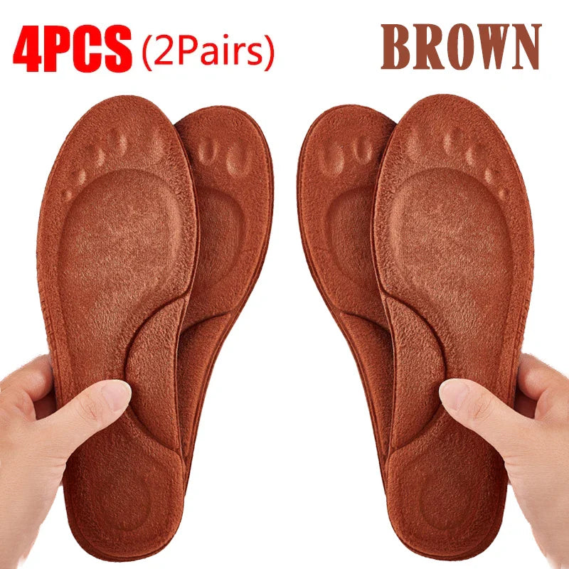 5D Sport Insoles for Shoes Men Women Deodorant Breathable Cushion Running Insoles For Feet Care Orthopedic Arch Support Insole