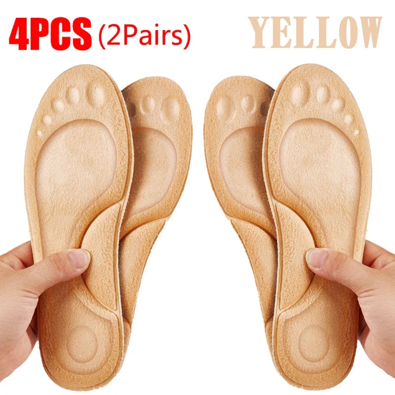 5D Sport Insoles for Shoes Men Women Deodorant Breathable Cushion Running Insoles For Feet Care Orthopedic Arch Support Insole