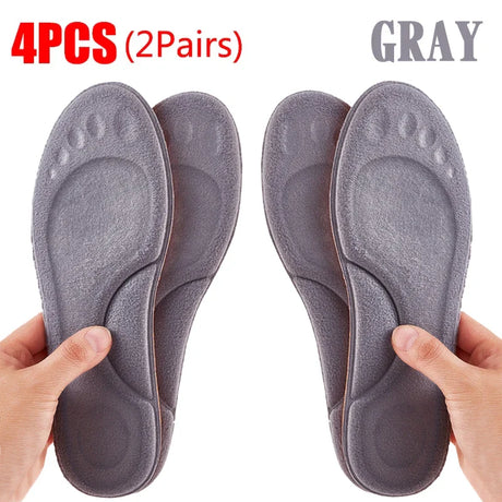 5D Sport Insoles for Shoes Men Women Deodorant Breathable Cushion Running Insoles For Feet Care Orthopedic Arch Support Insole