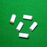 5pcs Slip-on Pool Cue Tips Plastic Snooker Cue Ferrule Billiard Accessories 11MM/13MM