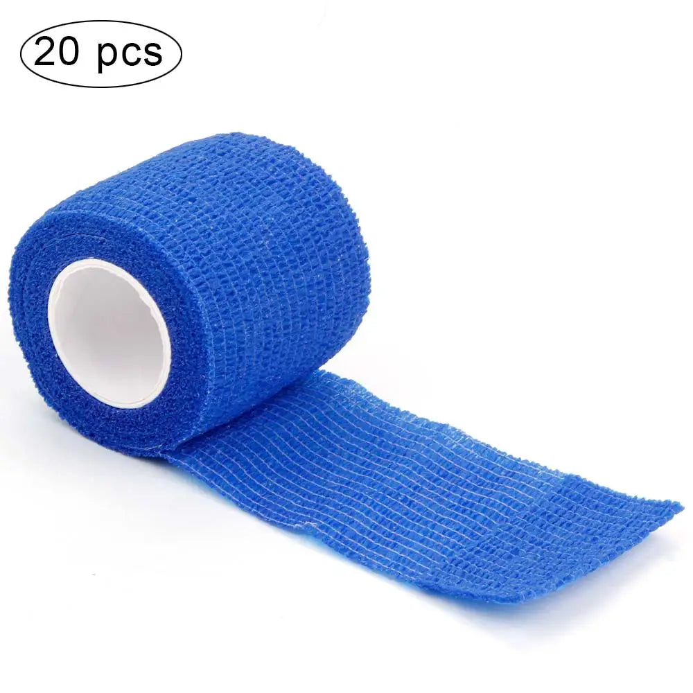 6/10/20Pcs Disposable Bandage Tattoo Sport Wrap Tape Self Adhesive Elastic Bandage Tape Tattoo Permanent Makeup Accessories