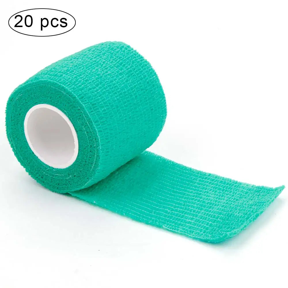 6/10/20Pcs Disposable Bandage Tattoo Sport Wrap Tape Self Adhesive Elastic Bandage Tape Tattoo Permanent Makeup Accessories