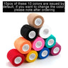 6/10/20Pcs Disposable Bandage Tattoo Sport Wrap Tape Self Adhesive Elastic Bandage Tape Tattoo Permanent Makeup Accessories