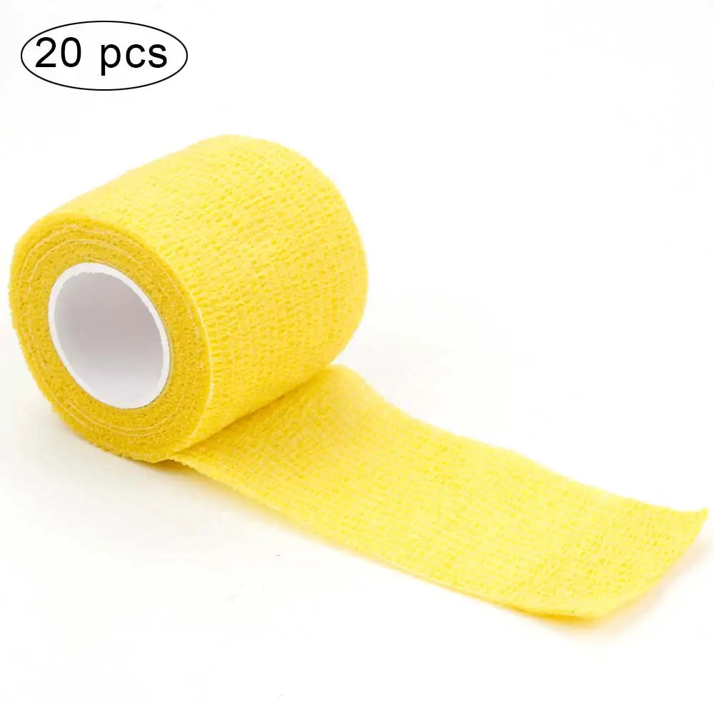 6/10/20Pcs Disposable Bandage Tattoo Sport Wrap Tape Self Adhesive Elastic Bandage Tape Tattoo Permanent Makeup Accessories