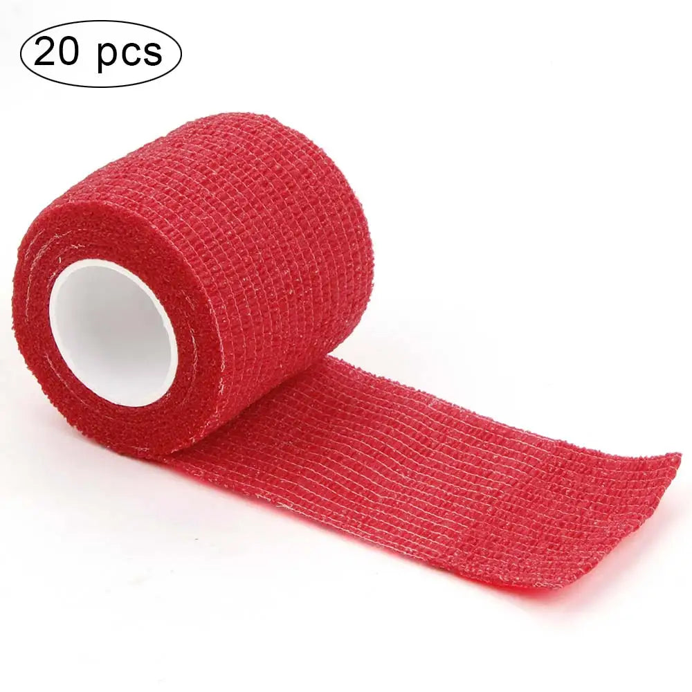 6/10/20Pcs Disposable Bandage Tattoo Sport Wrap Tape Self Adhesive Elastic Bandage Tape Tattoo Permanent Makeup Accessories