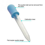 6/7/8/10 Pcs Baby Dropper Medicine Feeder Child Medicine Device Silicone Pipette Liquid Food Dropper Infant Utensils 5ML