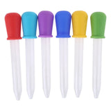 6/7/8/10 Pcs Baby Dropper Medicine Feeder Child Medicine Device Silicone Pipette Liquid Food Dropper Infant Utensils 5ML