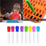 6/7/8/10 Pcs Baby Dropper Medicine Feeder Child Medicine Device Silicone Pipette Liquid Food Dropper Infant Utensils 5ML