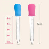 6/7/8/10 Pcs Baby Dropper Medicine Feeder Child Medicine Device Silicone Pipette Liquid Food Dropper Infant Utensils 5ML