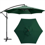 6 Bones Parasol Umbrella Surface Without Stand 2m Parasol Replaceable Cloth Waterproof UV Protection for Outdoor Beach Garden