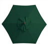 6 Bones Parasol Umbrella Surface Without Stand 2m Parasol Replaceable Cloth Waterproof UV Protection for Outdoor Beach Garden