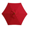 6 Bones Parasol Umbrella Surface Without Stand 2m Parasol Replaceable Cloth Waterproof UV Protection for Outdoor Beach Garden