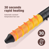 6 In 1 Professional Hair Curler Long-lasting Fast Heating Curling Iron Wave Wands Rotating Hair Styling Appliances 9-32mm