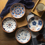 6 Inch Ceramic Dessert Snack Plate Japanese Sushi Dishes Tableware Disposable Kitchenware Table Decoration & Accessories