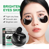 60PCS Eye Masks Bamboo Charcoal Eye Patches Anti Wrinkles Anti Aging Lift Remove Dark Circles Collagen Under Eye Skin Care